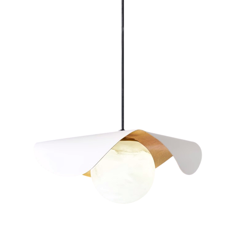 Spanish Marble Ball Pendant Light