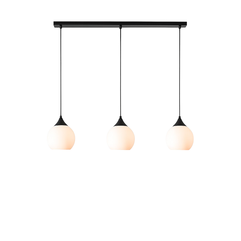 Gade's 3 Heads Dining Table Pendant Light