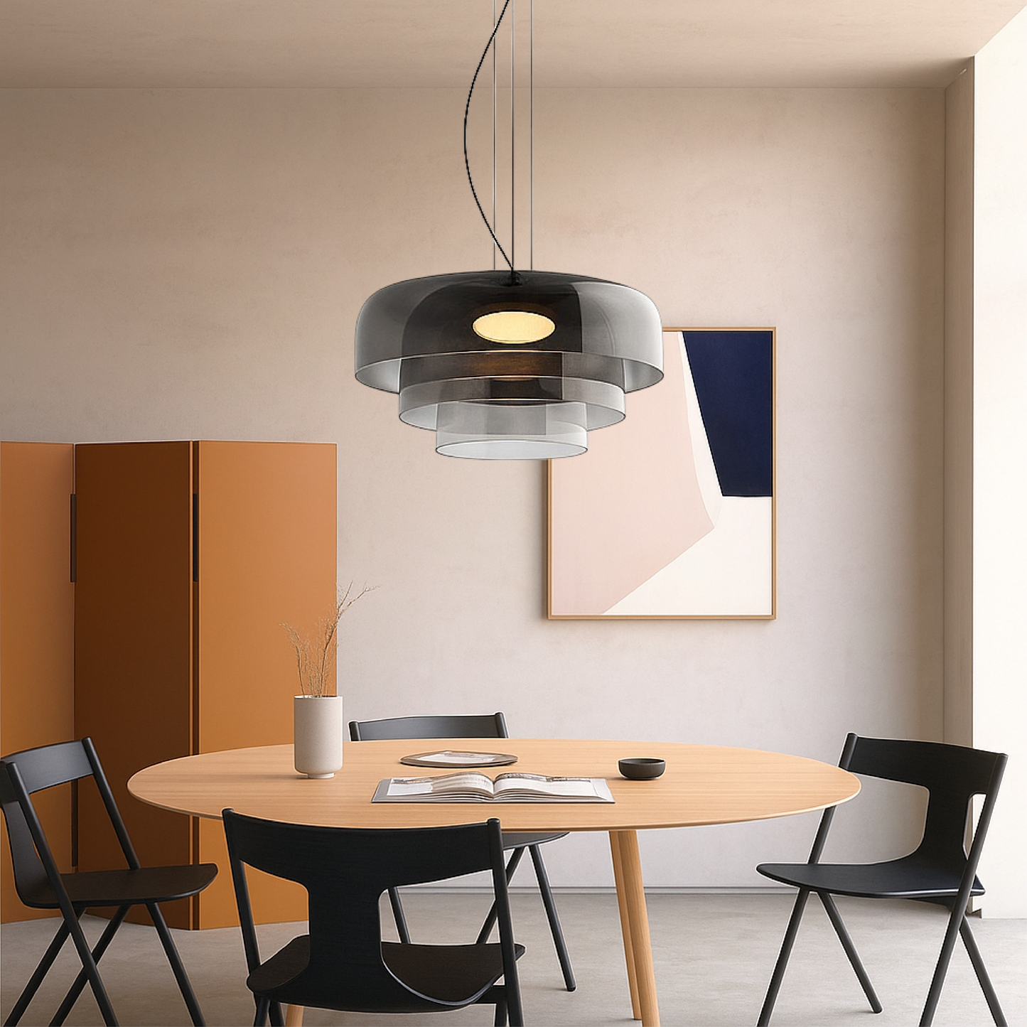 Glass Pendant Light