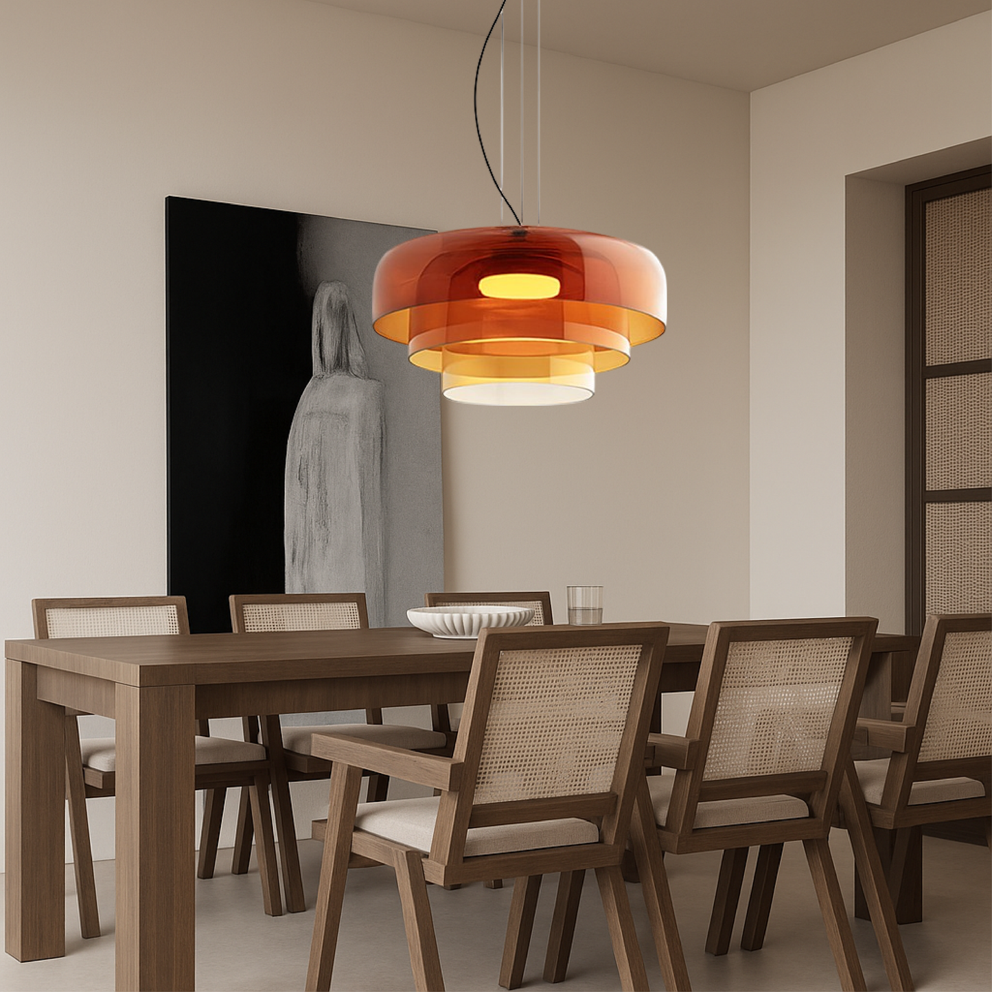 Glass Pendant Light