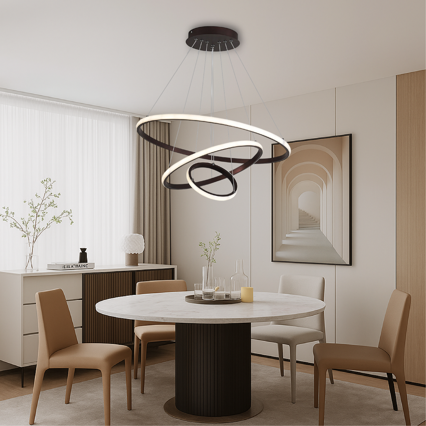 3 Layers Modern Chandelier