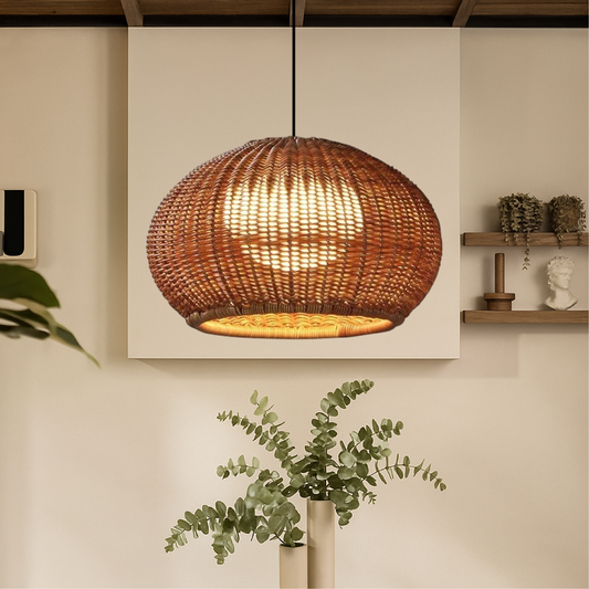Outdoor/Indoor Bamboo Pendant Light