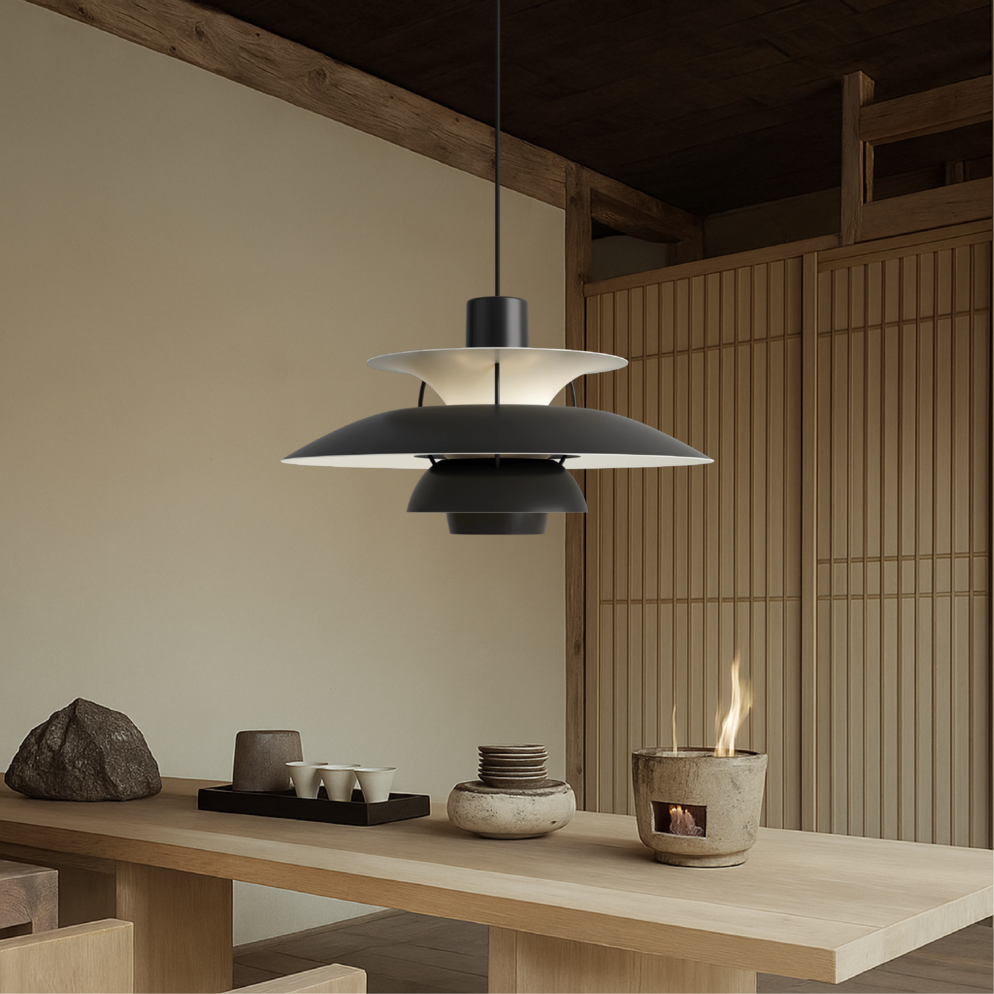 Multilayer Danish Pendant Light