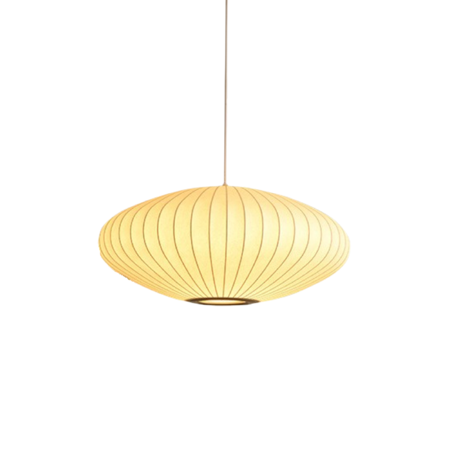 Italian Silk Pendant Light