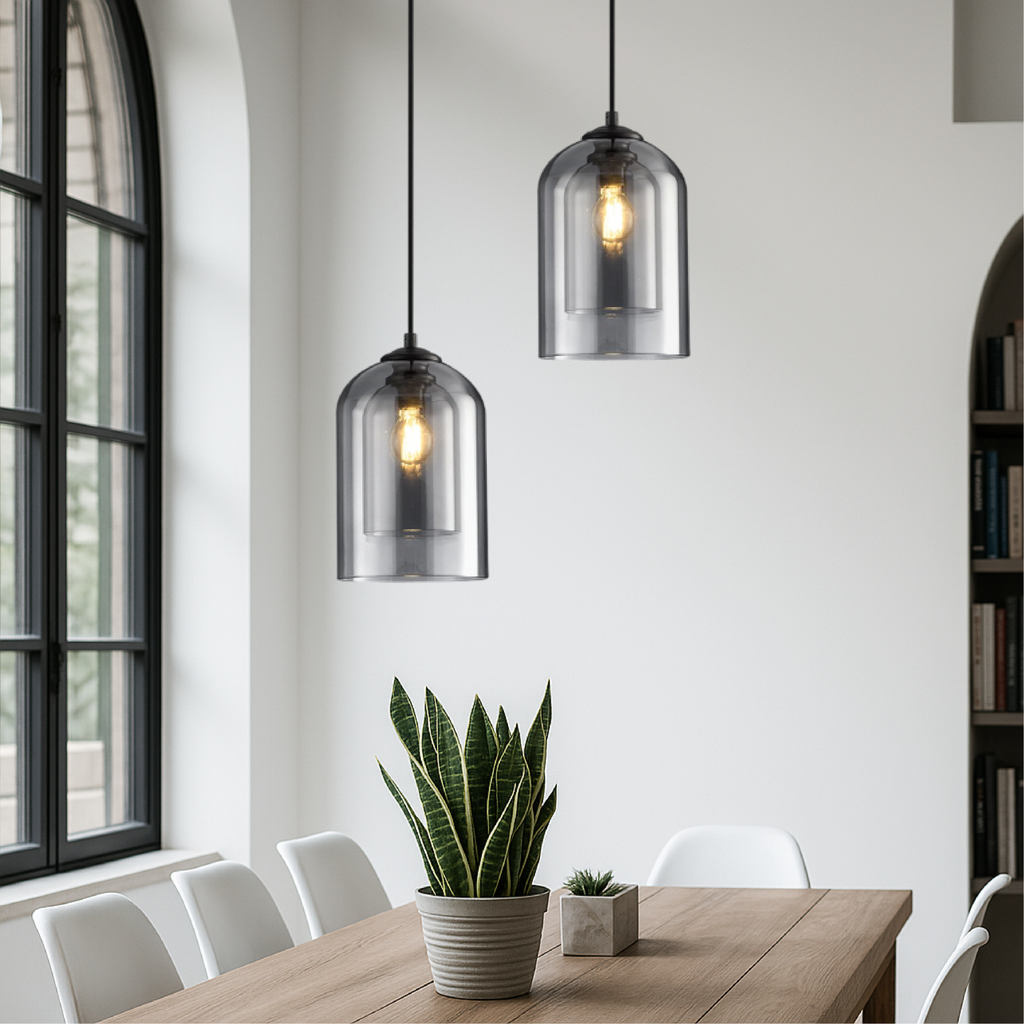 Jani's Glass Pendant Light