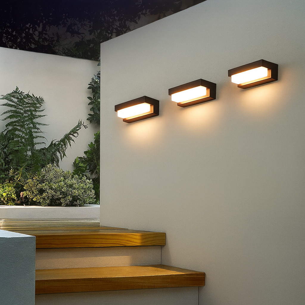 Solar Panel Outdoor Wall Light