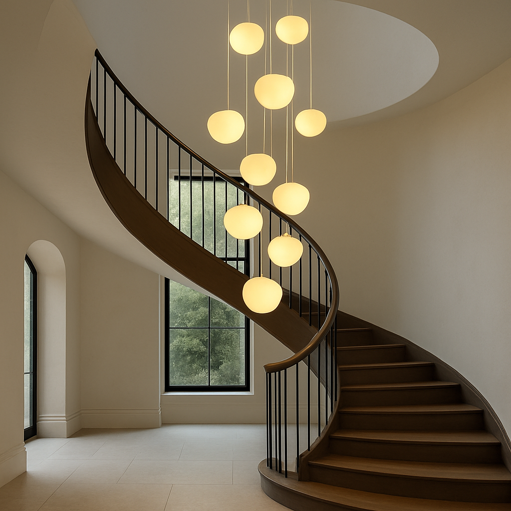 Creative Nordic Staircase Chandelier