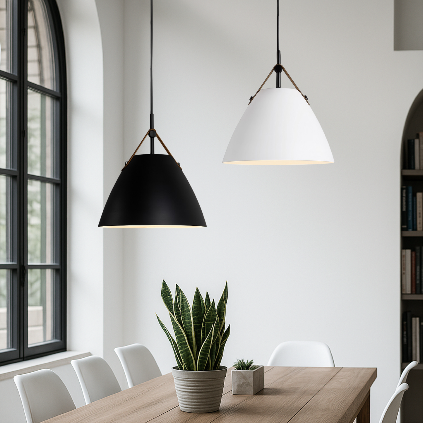 Scandinavian Colored Pendant Light