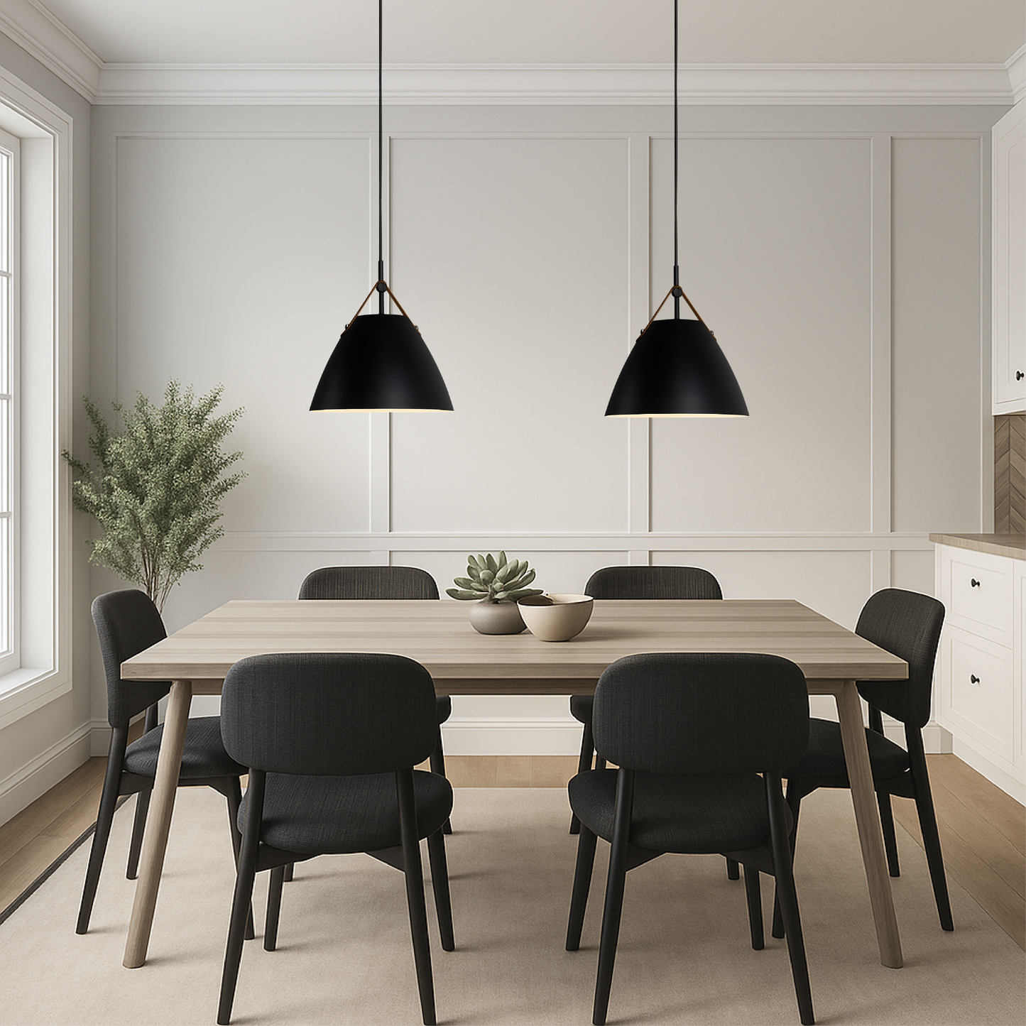 Scandinavian Colored Pendant Light