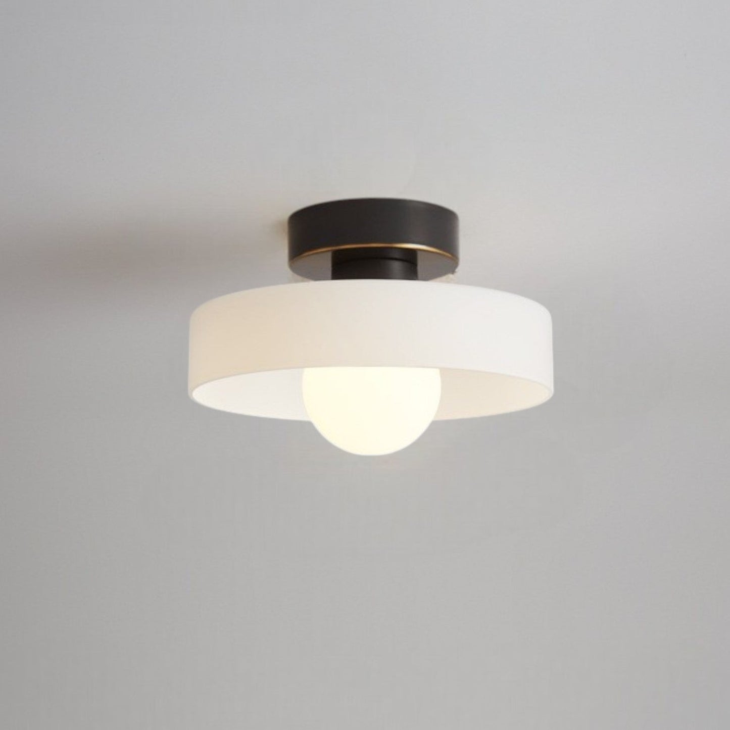 French Bauhaus Ceiling Light