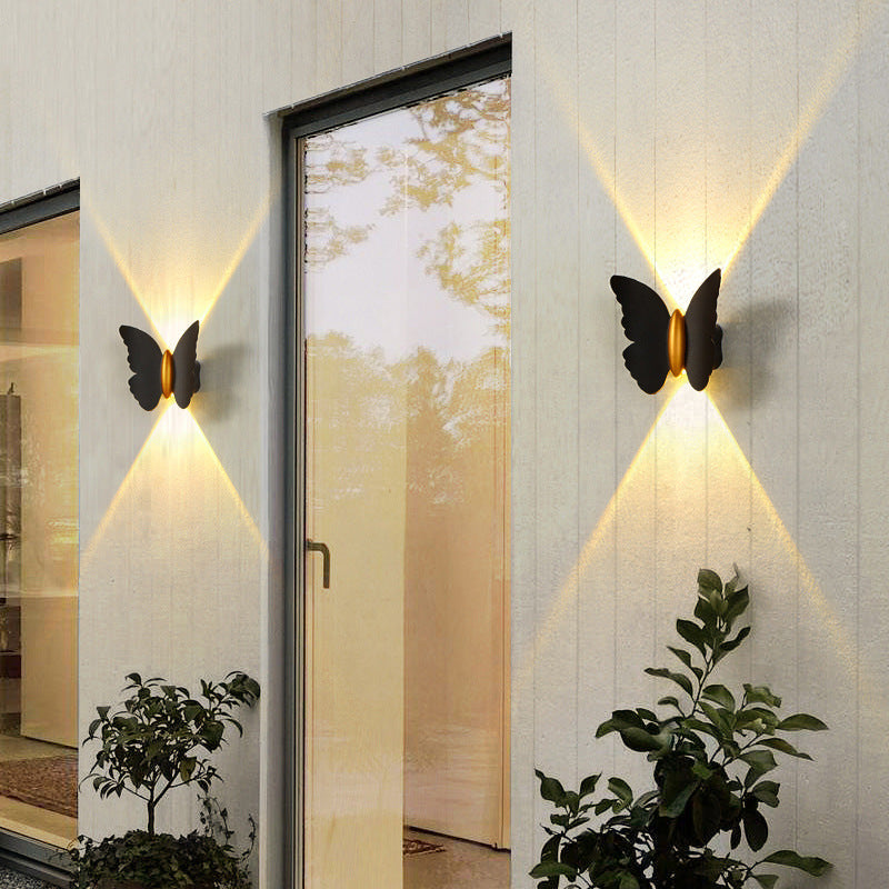 Butterfly Outdoor Wall Light