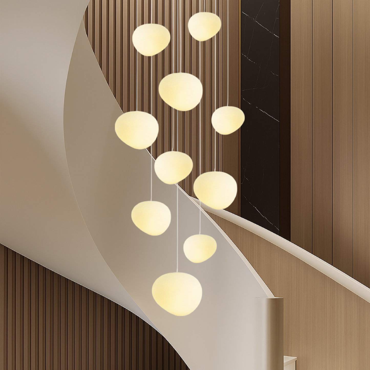 Creative Nordic Staircase Chandelier