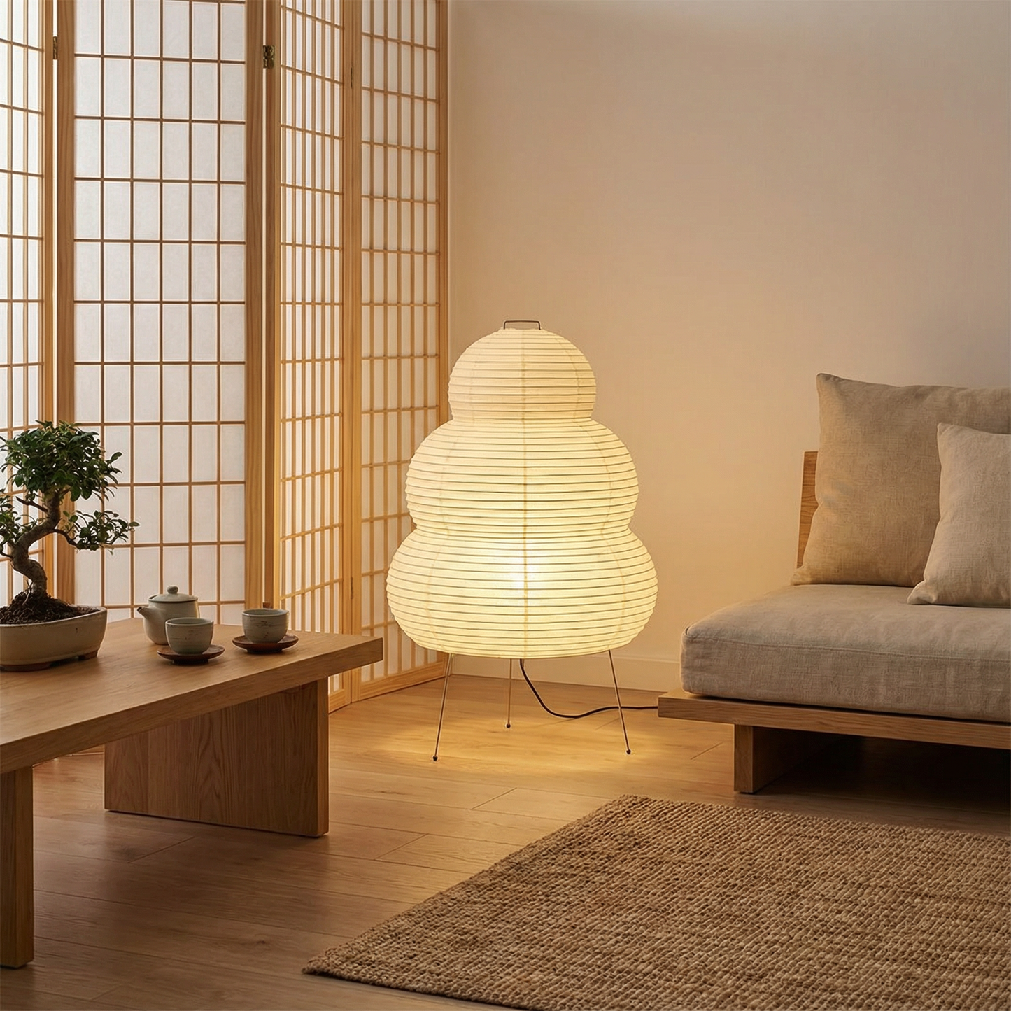 Rice Paper Table/Floor Lamp