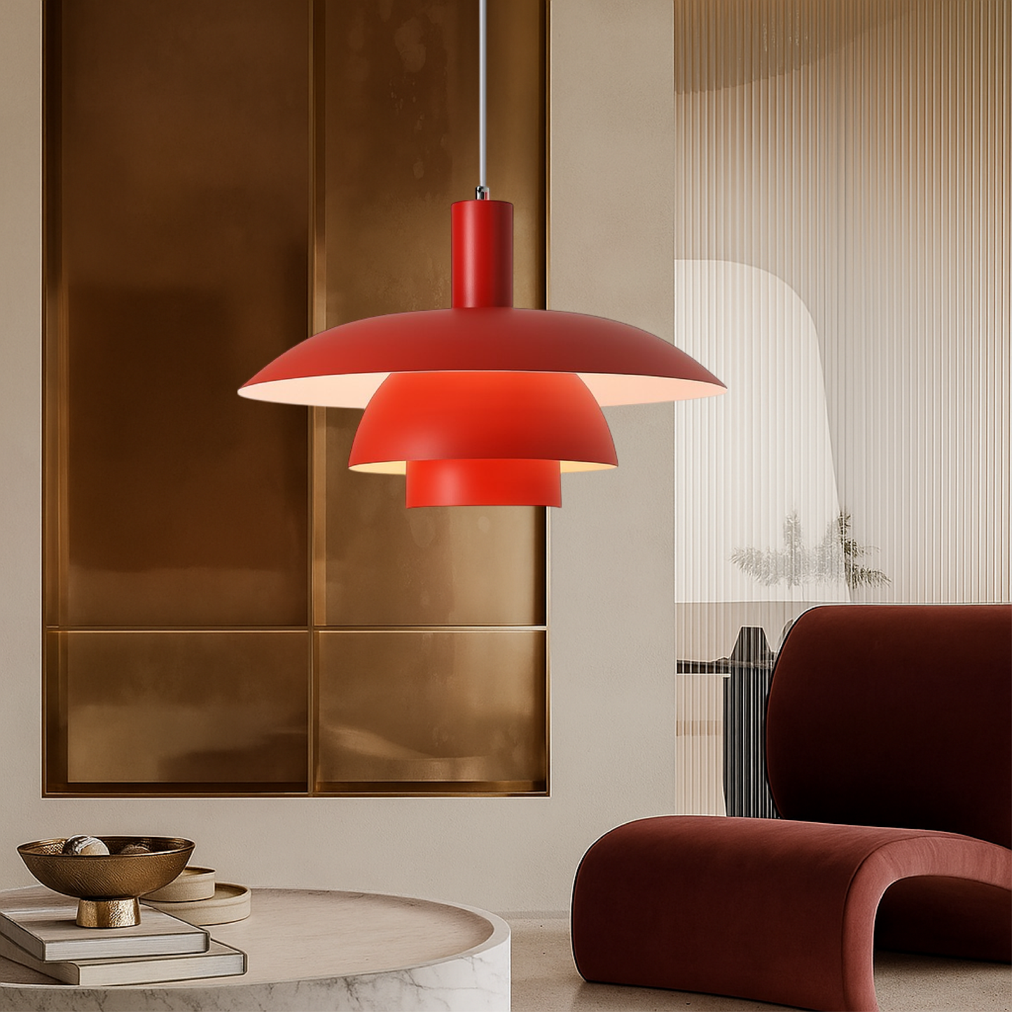 Irda's Danish Style Pendant Light
